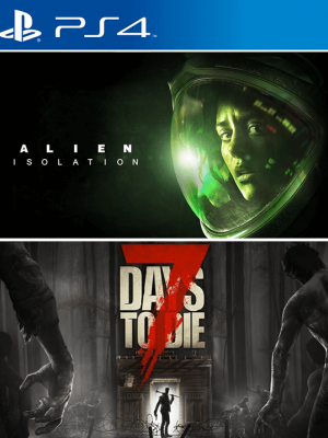 2 JUEGOS EN 1 ALIEN ISOLATION mas 7 DAYS TO DIE 4 PS4